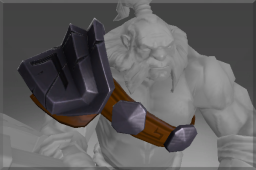 Inscribed Saberhorn's Pauldron