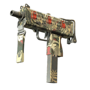 MAC-10 | Monkeyflage (Minimal Wear)