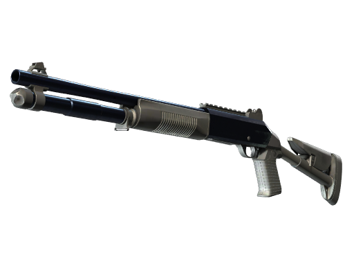 XM1014 | Blue Steel (Battle-Scarred)