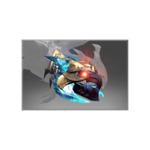 Autographed Barding of Balaur - Ice Head