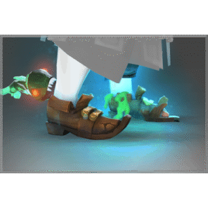 Corrupted Waterlogged Kunkka Shoes