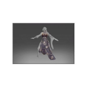 Dress of the Onyx Lotus