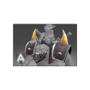 Formed Alloy Pauldrons