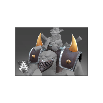 Formed Alloy Pauldrons