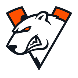 Glitter Virtus.pro Team Sticker - TI 2023