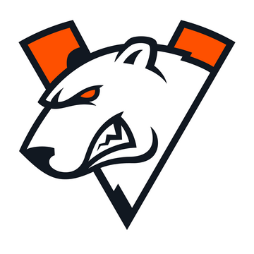 Glitter Virtus.pro Team Sticker - TI 2023