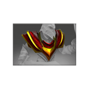 Heroic Crimson Wyvern Shoulders