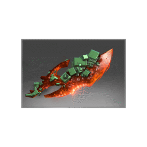 Inscribed Crimson Emerald Conquest