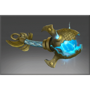 Inscribed Fin King's Charm