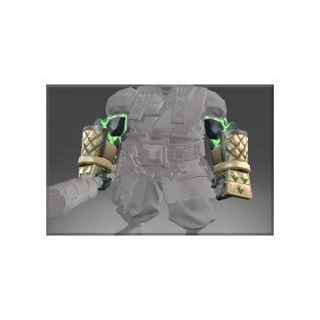 Plated Bracers of the Demon Stone